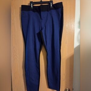 Torrid Women's Blue and Black Chinos